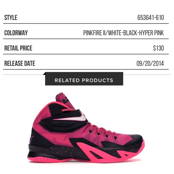 Nike Shoes Nike Lebron Soldier 8 Think Pink Size 95 Poshmark